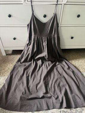 NWOT striped dress with pockets